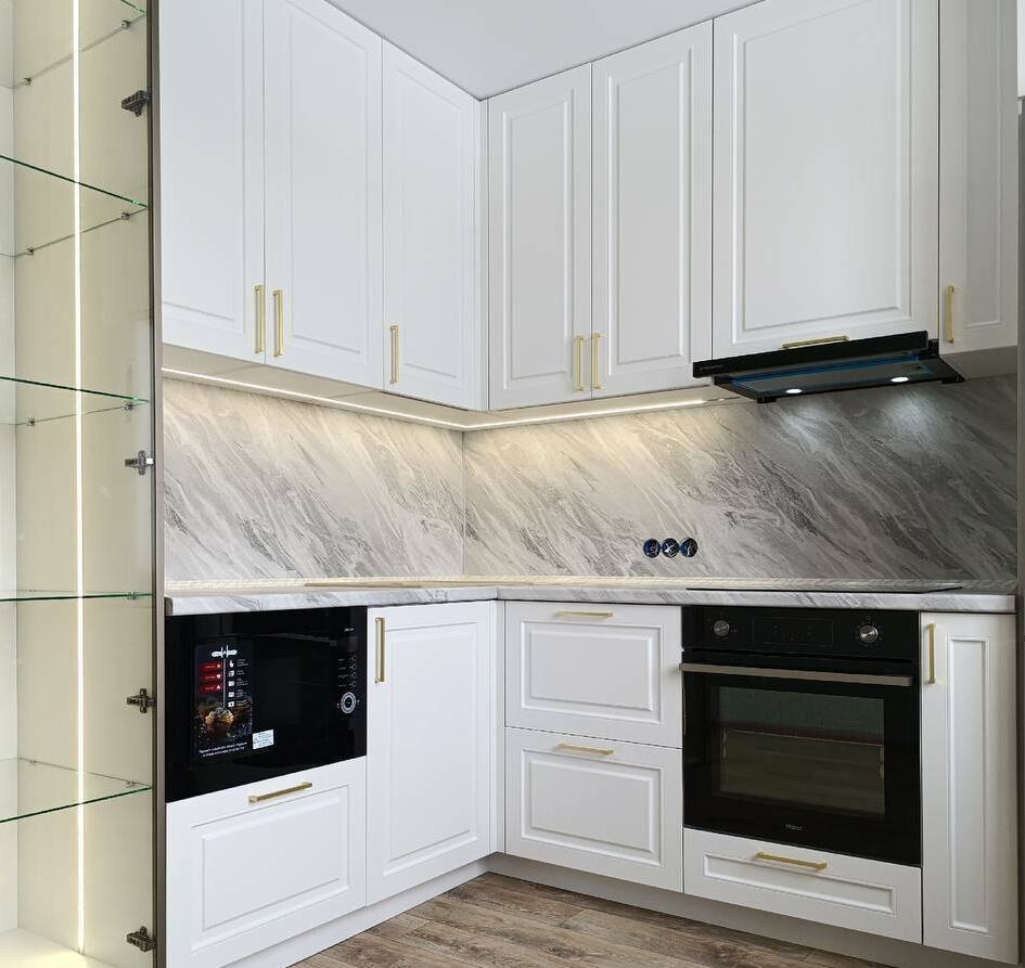 Кухня на заказ угловая