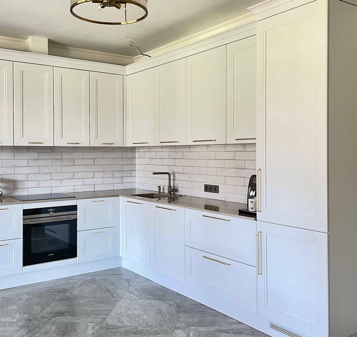 Кухня на заказ в эмали