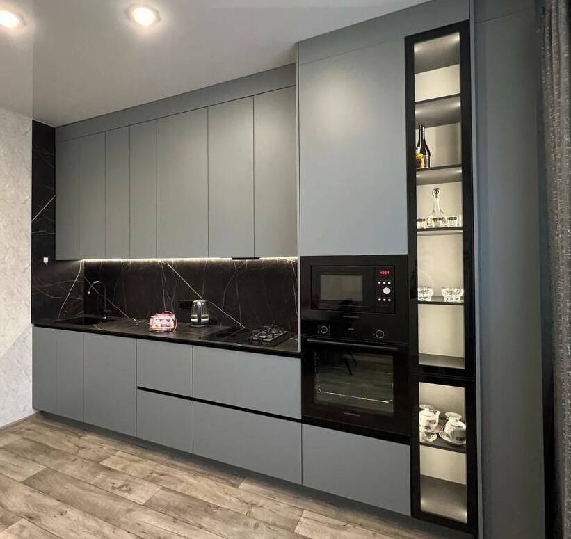 Кухня на заказ в AGT-плёнке